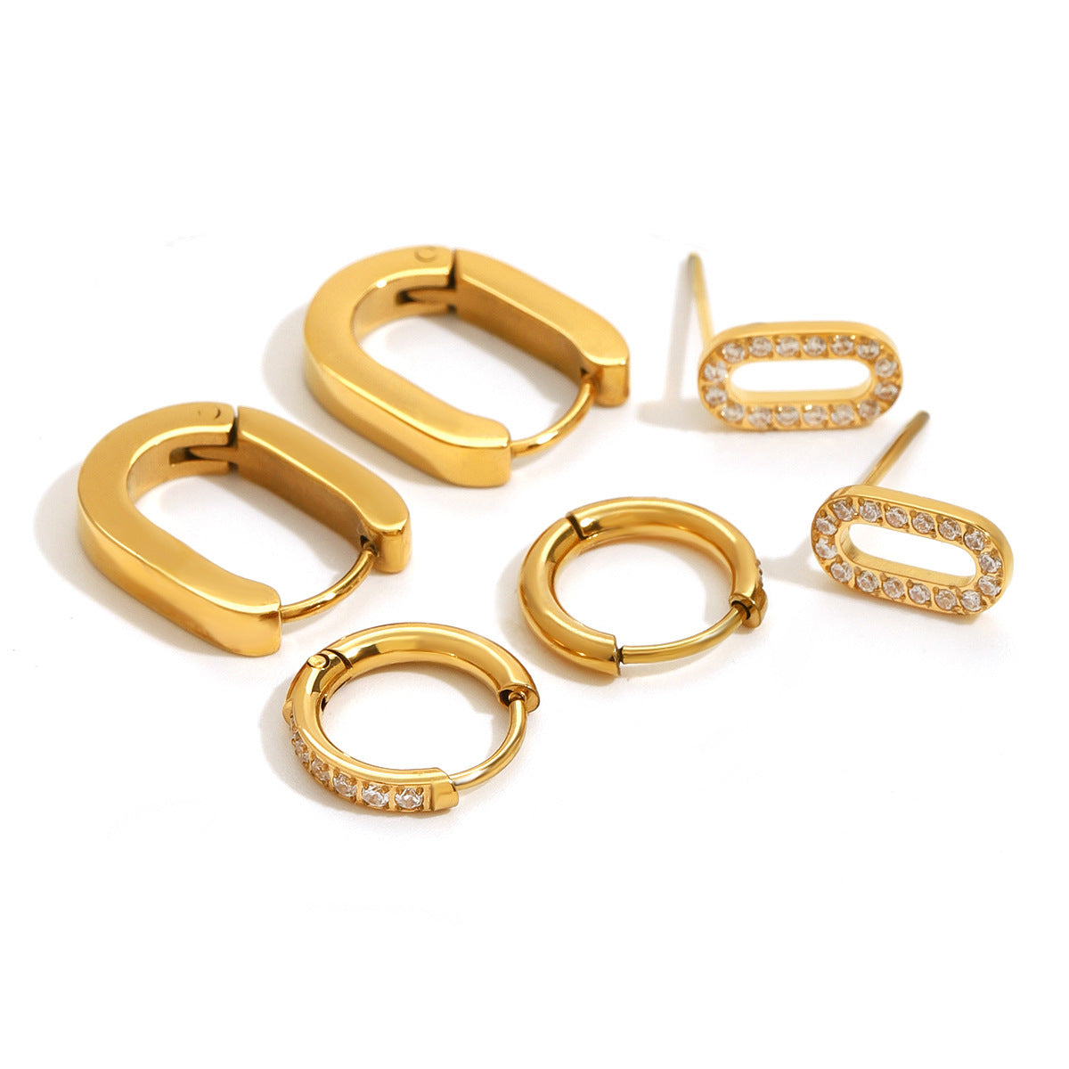 3 paire de différente boucle d'oreille
