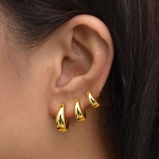 3 paire de boucle d'oreille