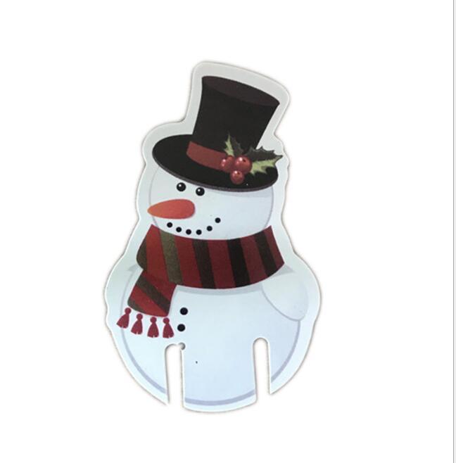 10 Pcs/Lot  Chapeau de noel pour verre de Vin Champagne Boisson Tasse