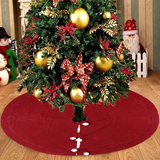 Arbre de noël jupe décoration
