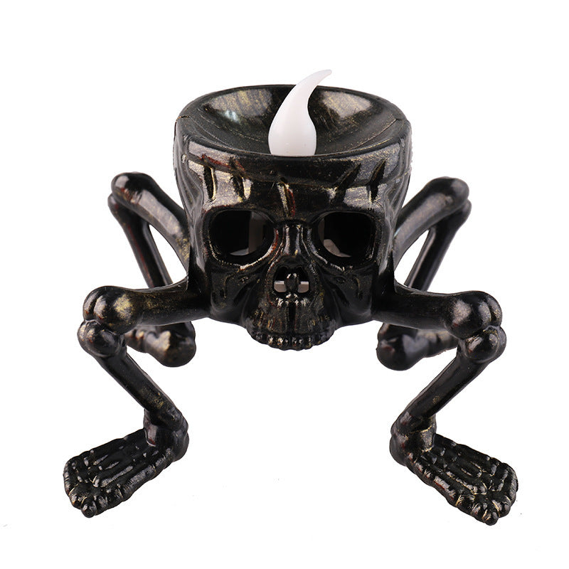 Accessoires bougie lumineuse main d'Halloween